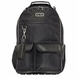 ITZY RITZY BLACK HERRINGBONE BOSS
BACKPACK DIAPER BAG